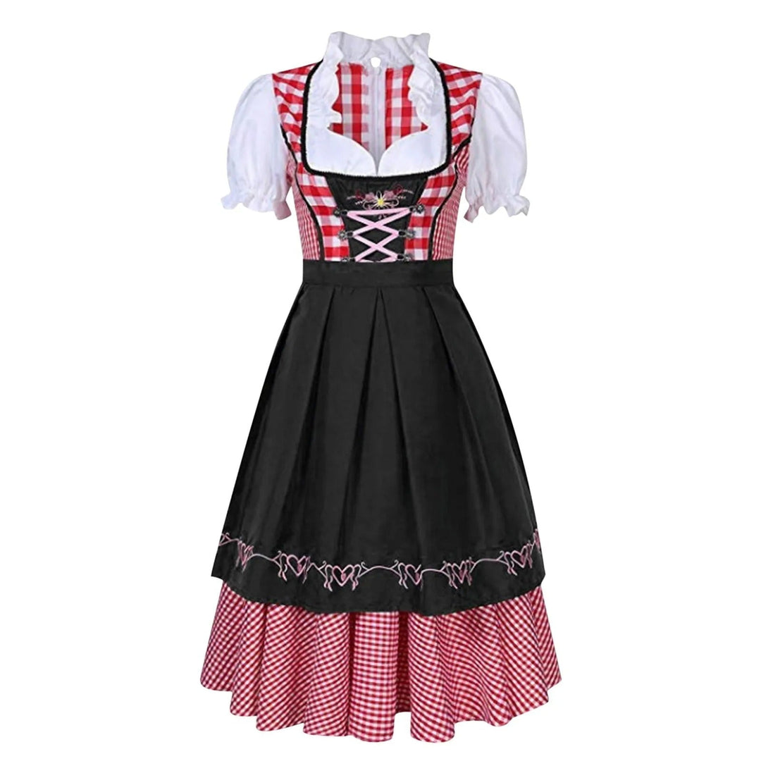 Magdalena | Dirndl bavarois pour femme avec tablier, collection automne