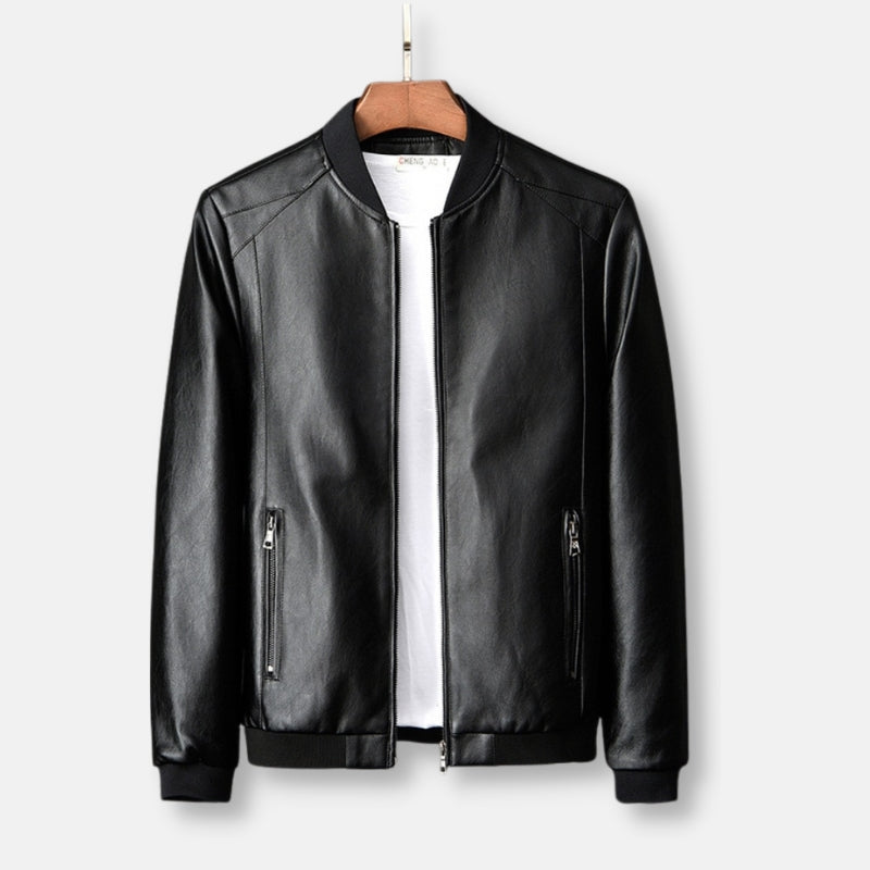 Marco | Men's faux leather bomber jacket