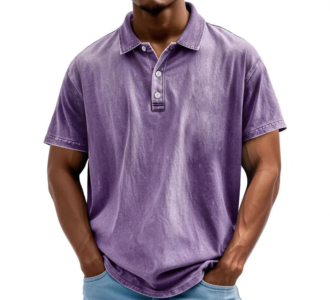 Marco | Herren Vintage-Washed Poloshirt