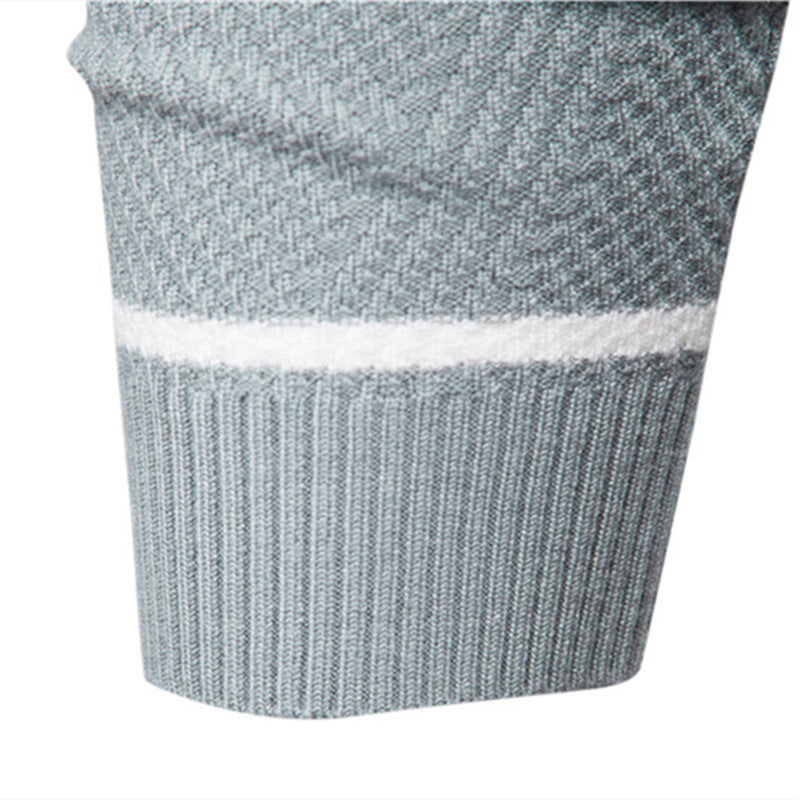 Marius | Herren Gestreifter Strickpullover