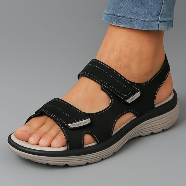 Melanie | Damen Orthopädische Sandalen mit Klettverschluss