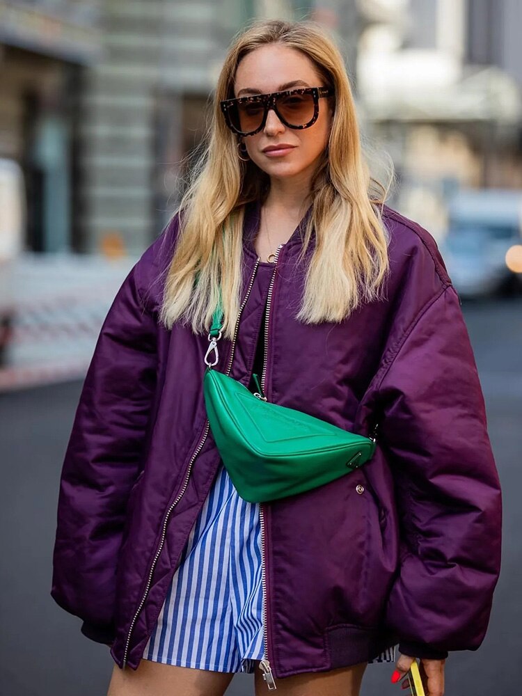 Miriam | Women's Oversized Bomber Jacket