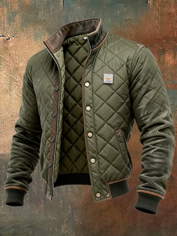 Nico | Men's quilted bomber jacket