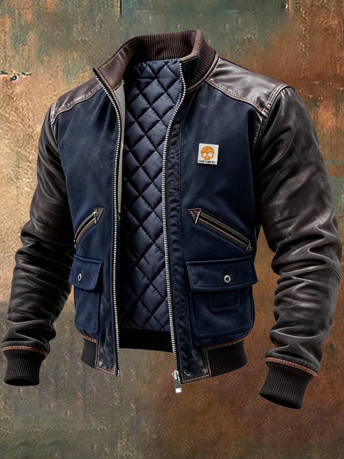 Nico | Men's quilted bomber jacket