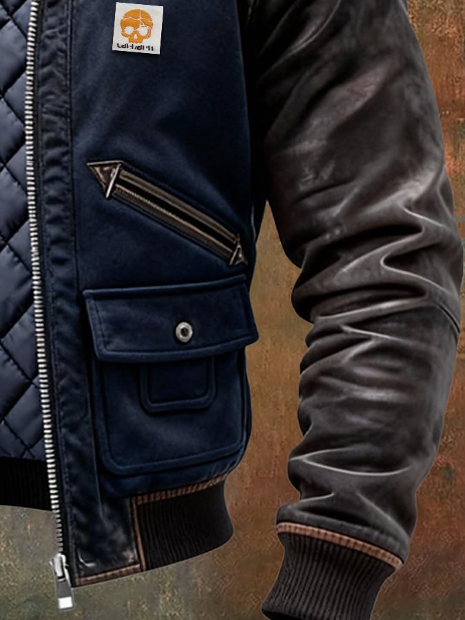 Nico | Men's quilted bomber jacket