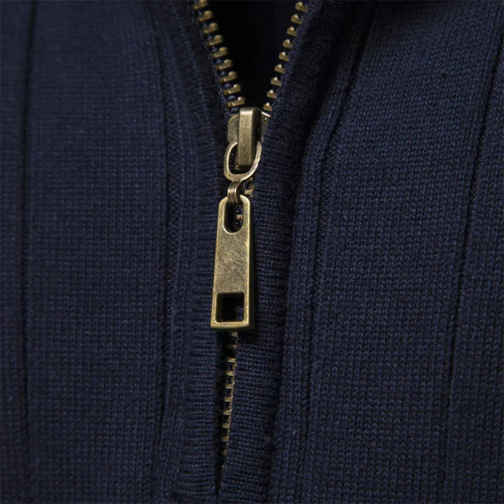 Nico | Herren Half-Zip Strickpullover