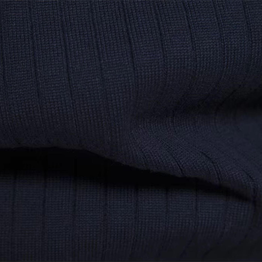 Nico | Herren Half-Zip Strickpullover