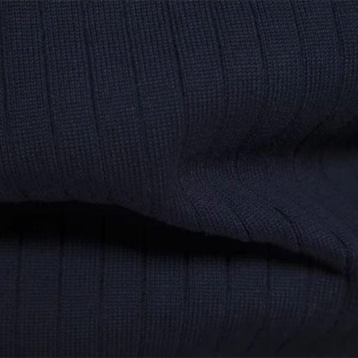 Nico | Herren Half-Zip Strickpullover