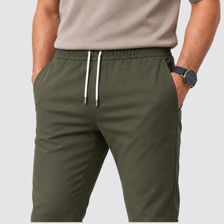 Nico | Men's Slim-Fit Pants with Drawstring