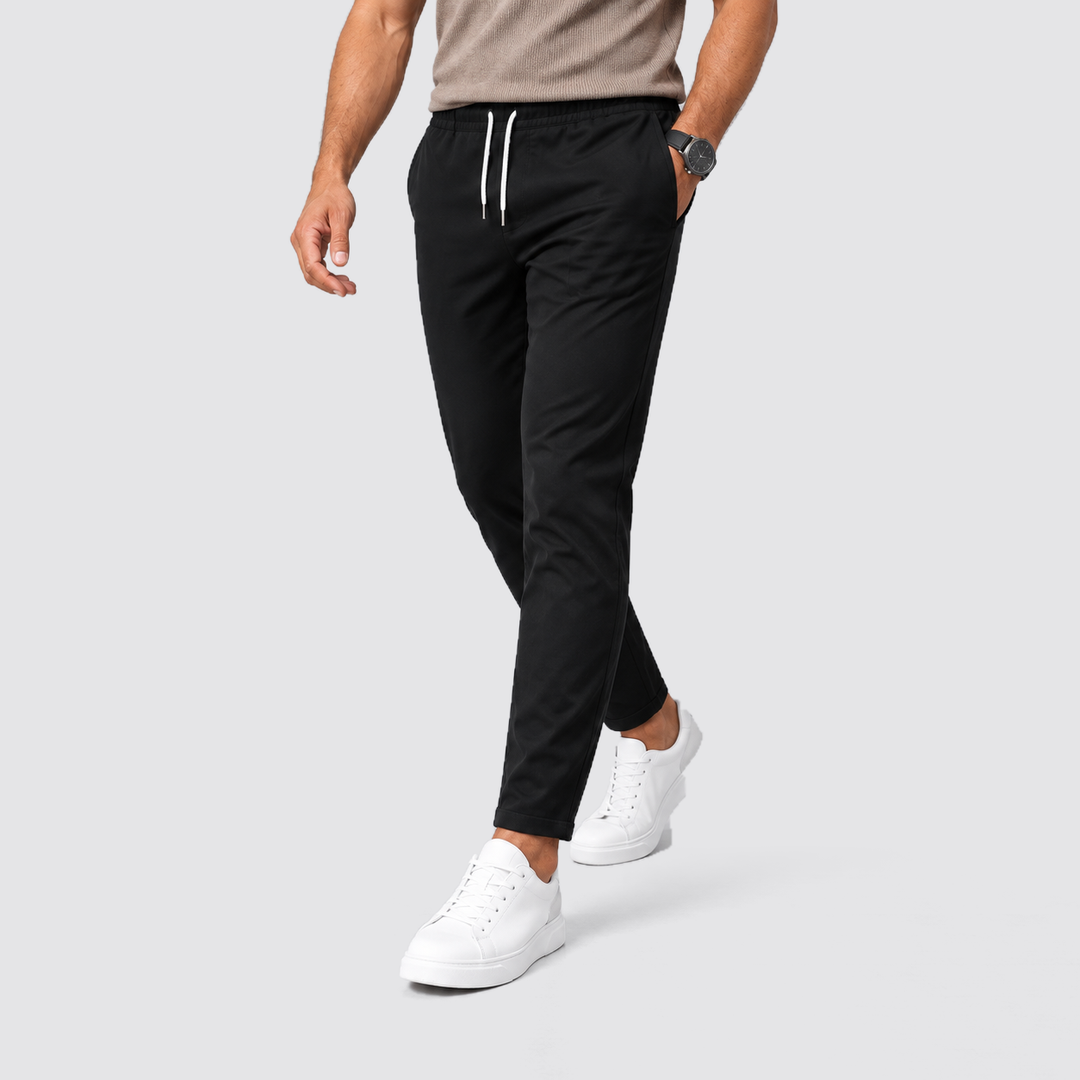 Nico | Men's Slim-Fit Pants with Drawstring