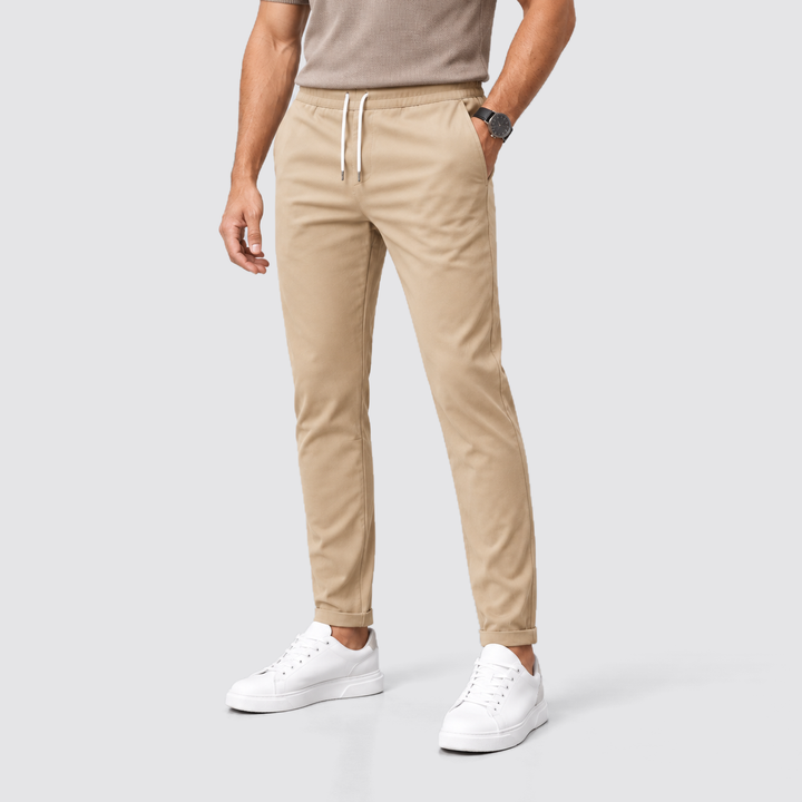 Nico | Men's Slim-Fit Pants with Drawstring