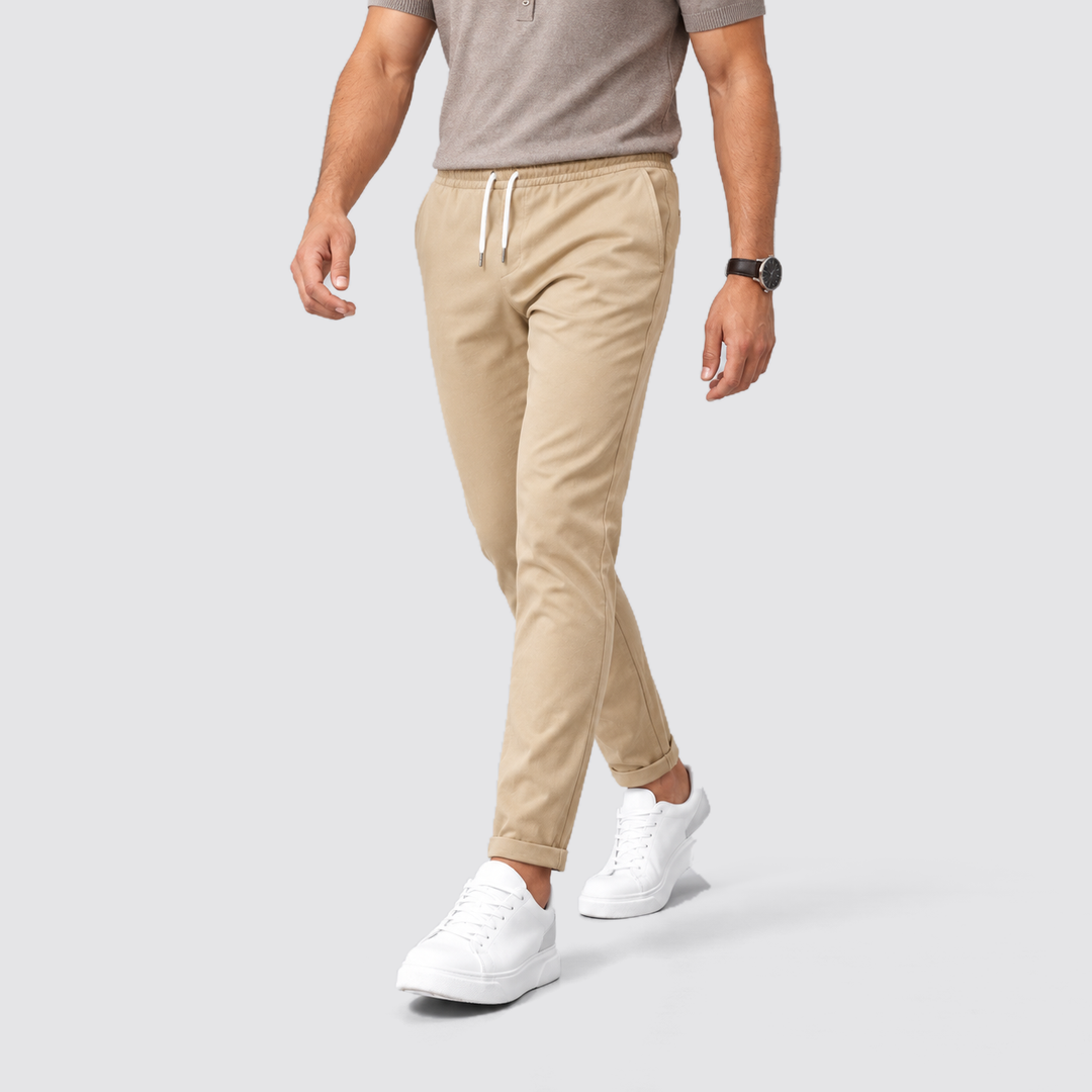 Nico | Men's Slim-Fit Pants with Drawstring