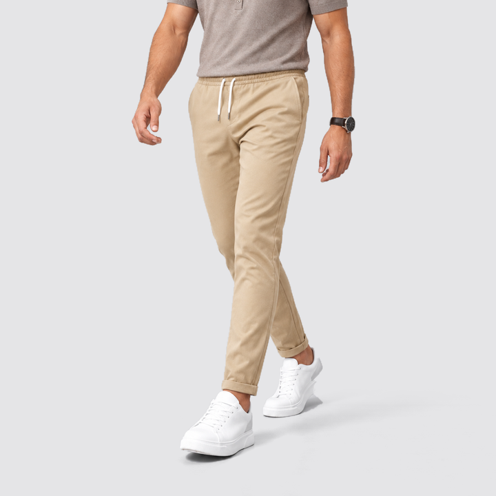 Nico | Men's Slim-Fit Pants with Drawstring