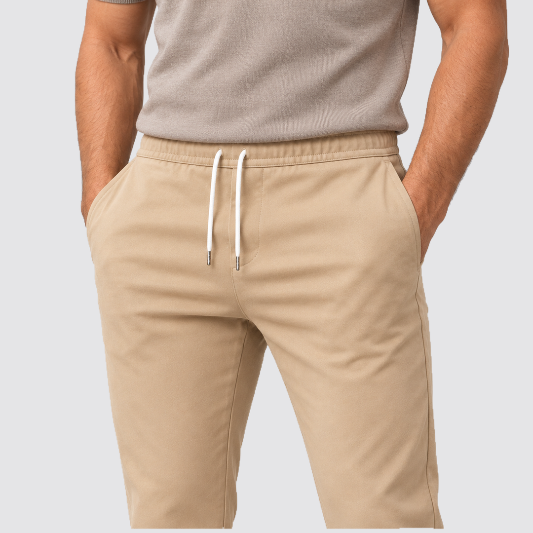 Nico | Men's Slim-Fit Pants with Drawstring