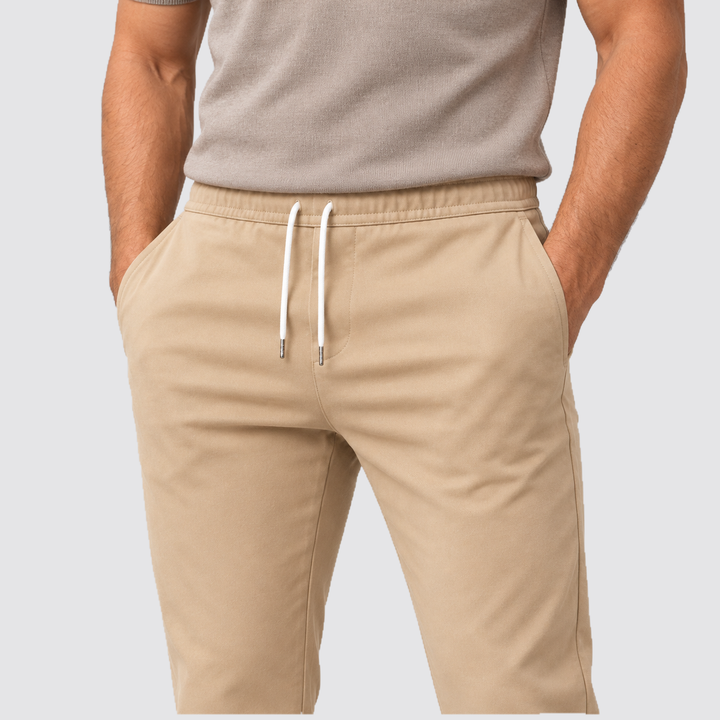 Nico | Men's Slim-Fit Pants with Drawstring