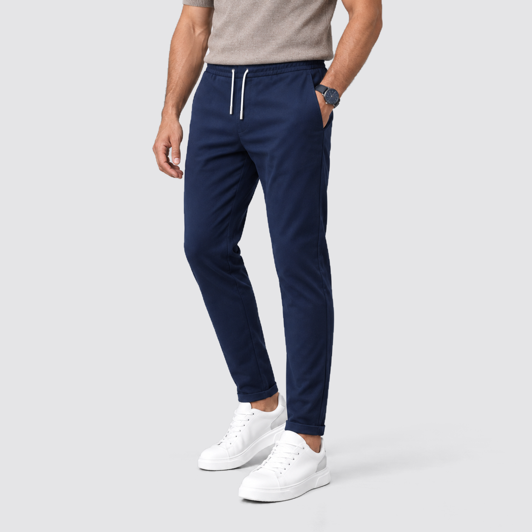 Nico | Men's Slim-Fit Pants with Drawstring