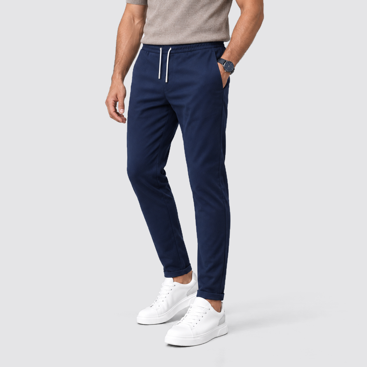 Nico | Men's Slim-Fit Pants with Drawstring