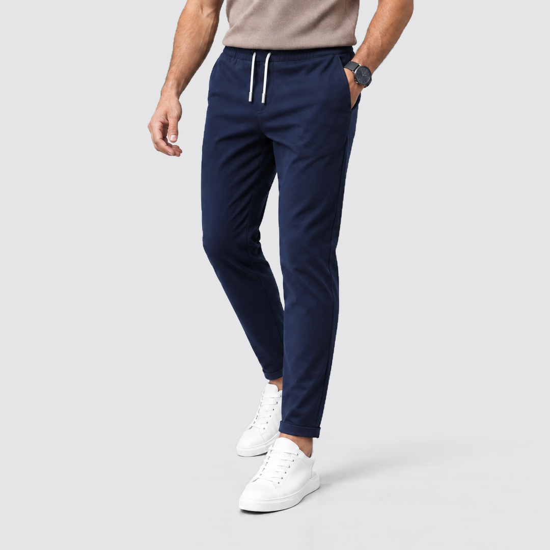Nico | Men's Slim-Fit Pants with Drawstring