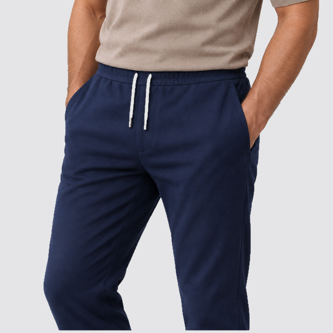Nico | Men's Slim-Fit Pants with Drawstring