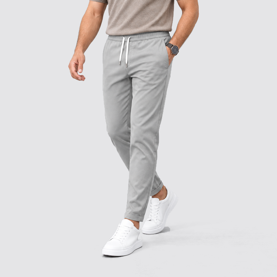 Nico | Men's Slim-Fit Pants with Drawstring