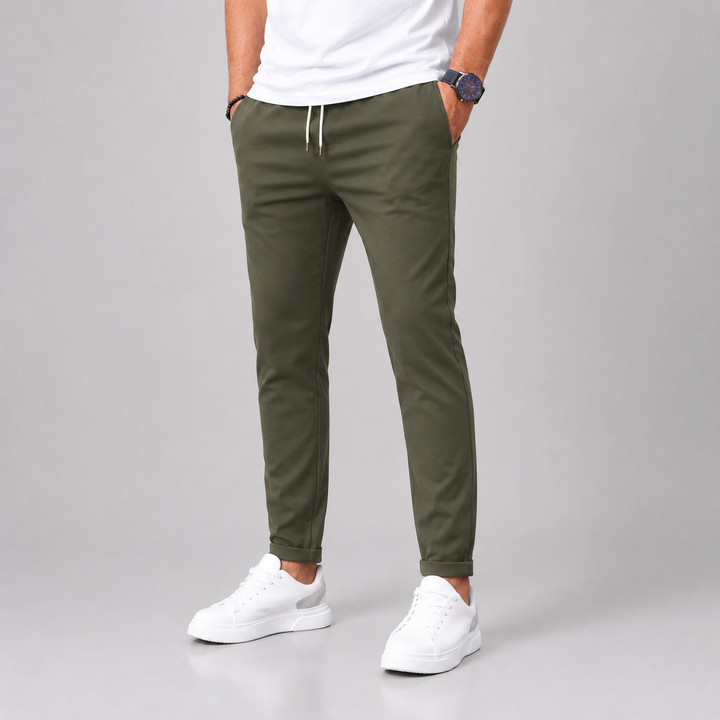 Nico | Men's Slim-Fit Pants with Drawstring