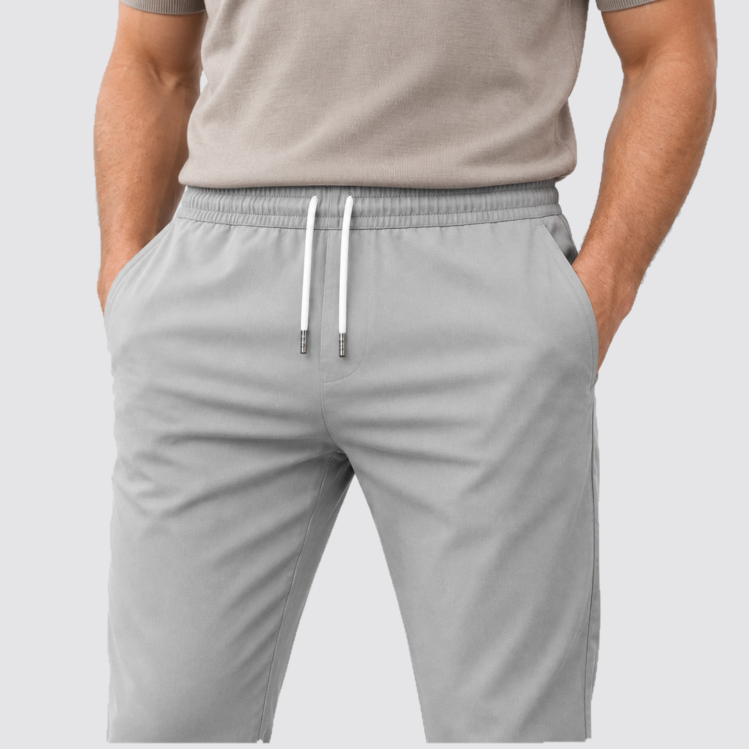 Nico | Men's Slim-Fit Pants with Drawstring