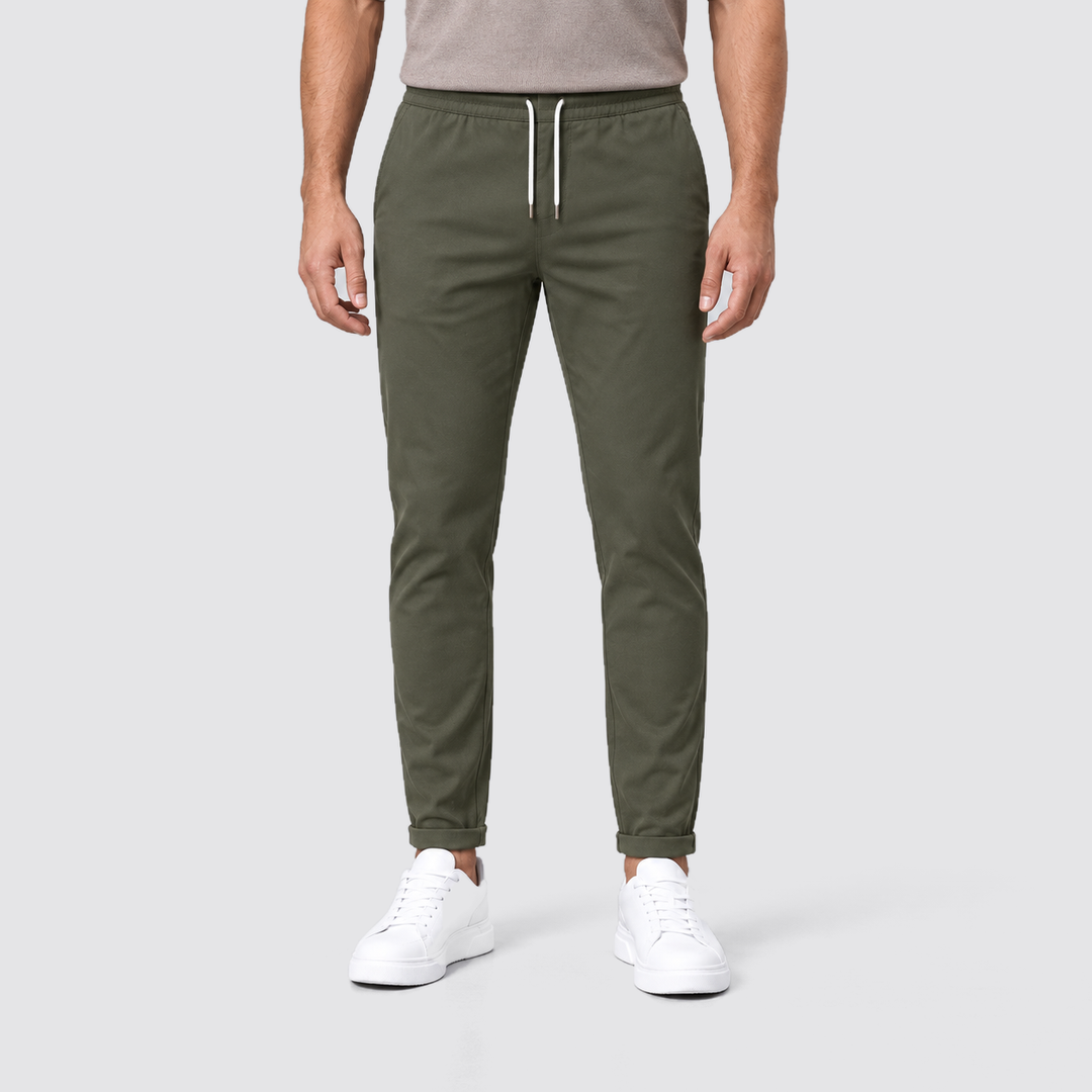 Nico | Men's Slim-Fit Pants with Drawstring