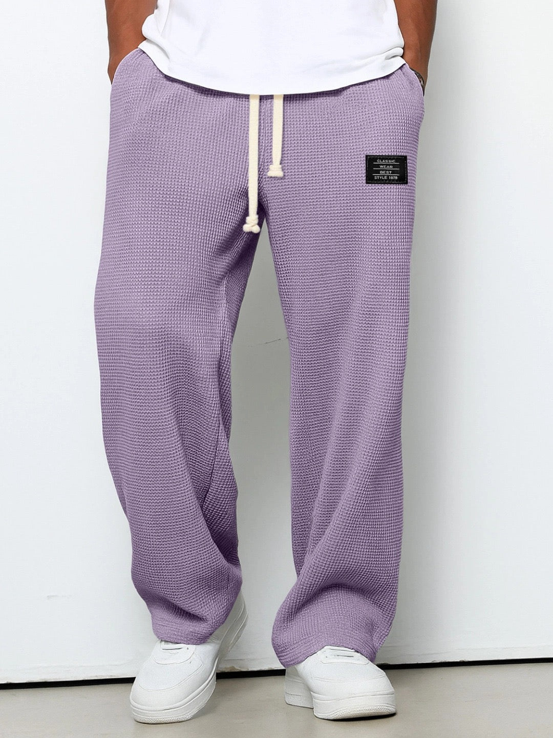 Nico | Herren Weite Hose mit Kordelzug