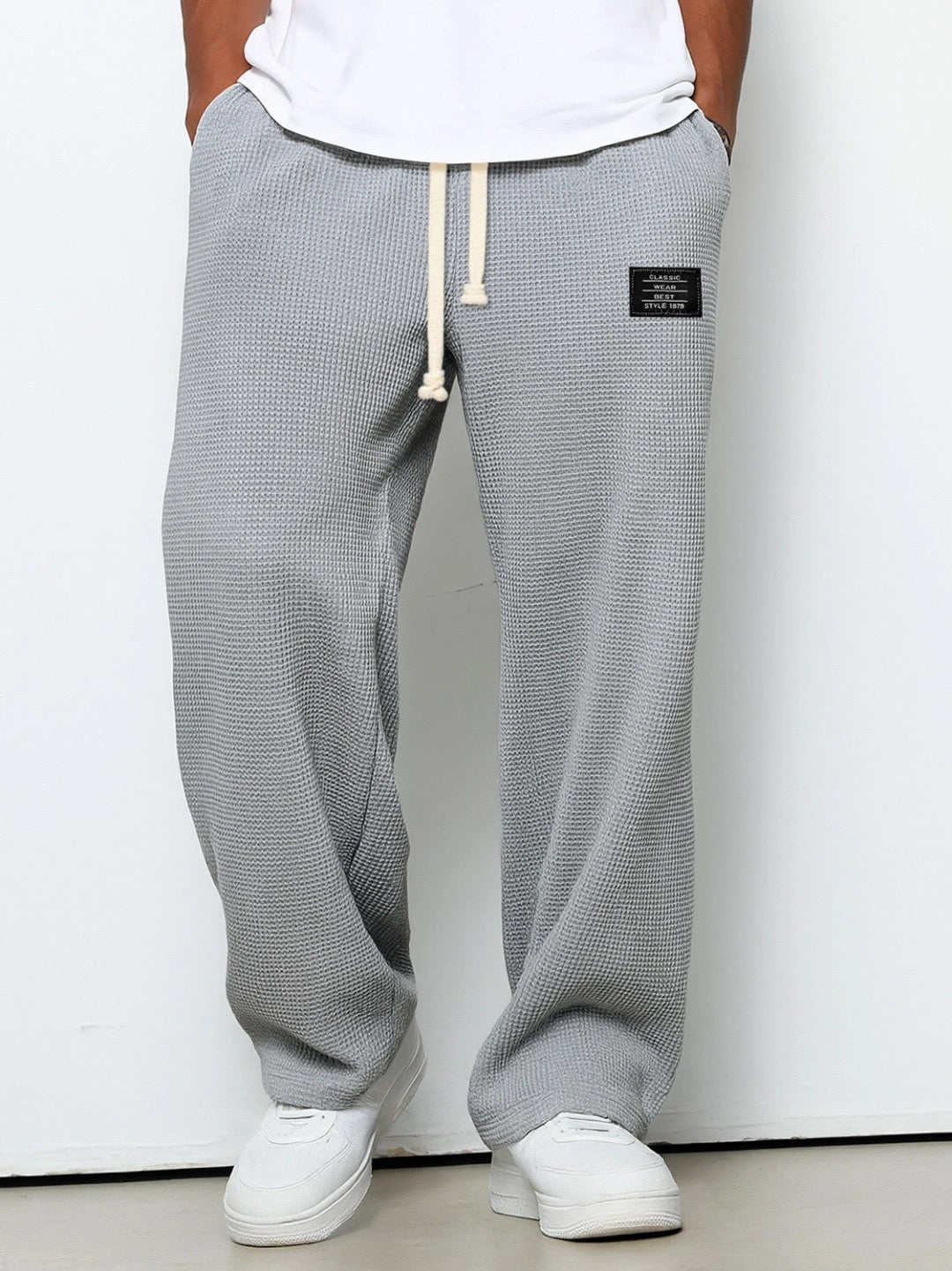 Nico | Herren Weite Hose mit Kordelzug