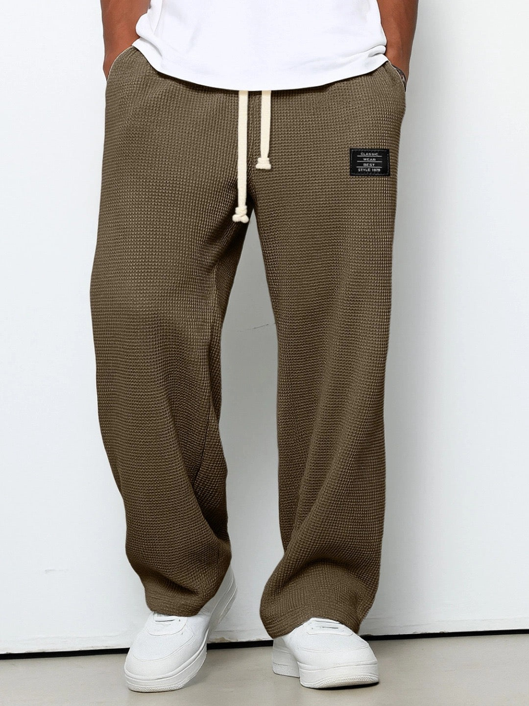 Nico | Herren Weite Hose mit Kordelzug