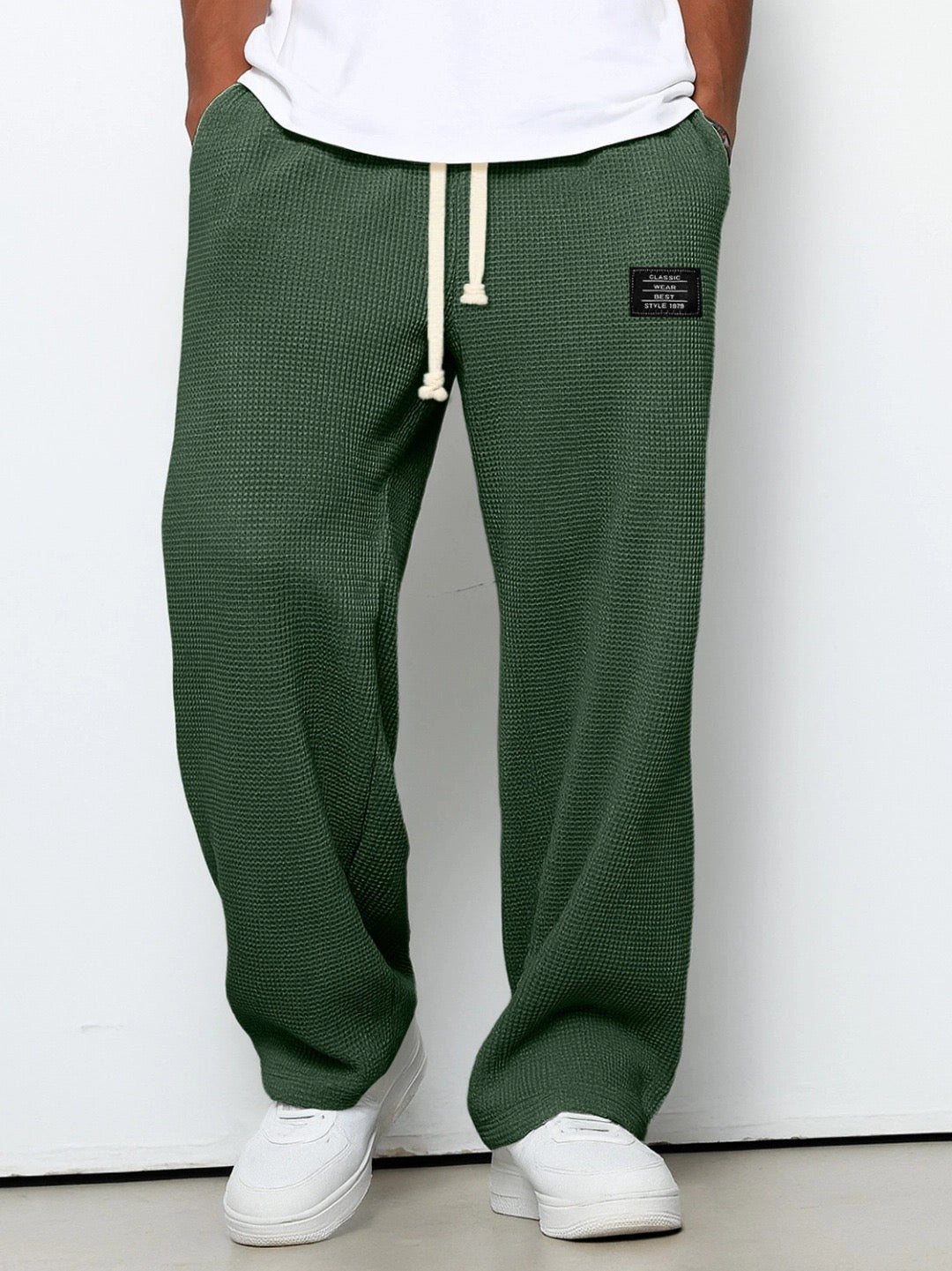 Nico | Herren Weite Hose mit Kordelzug