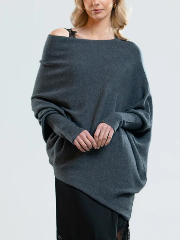 Nina | Pull oversize asymétrique pour femme
