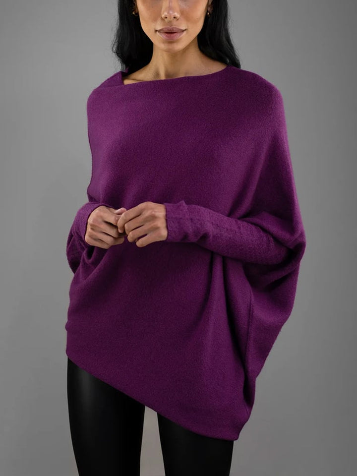Nina | Pull oversize asymétrique pour femme