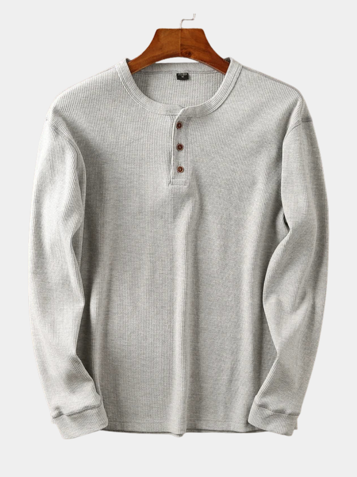 Noah | Herren Henley Langarmshirt