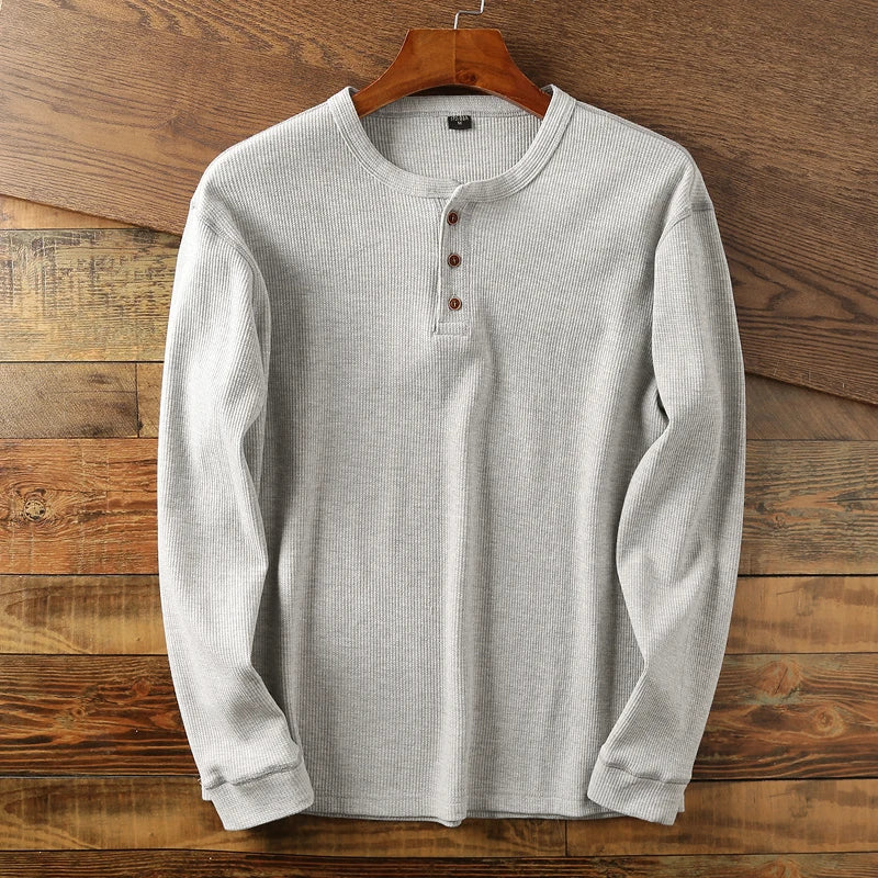Noah | Herren Henley Langarmshirt