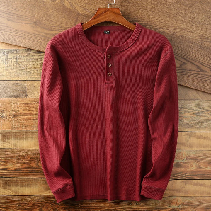 Noah | Herren Henley Langarmshirt