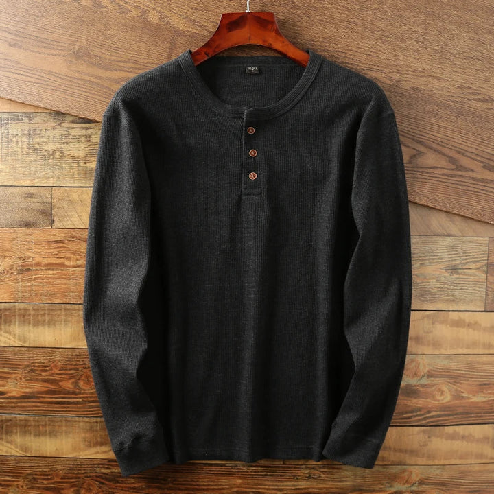 Noah | Herren Henley Langarmshirt