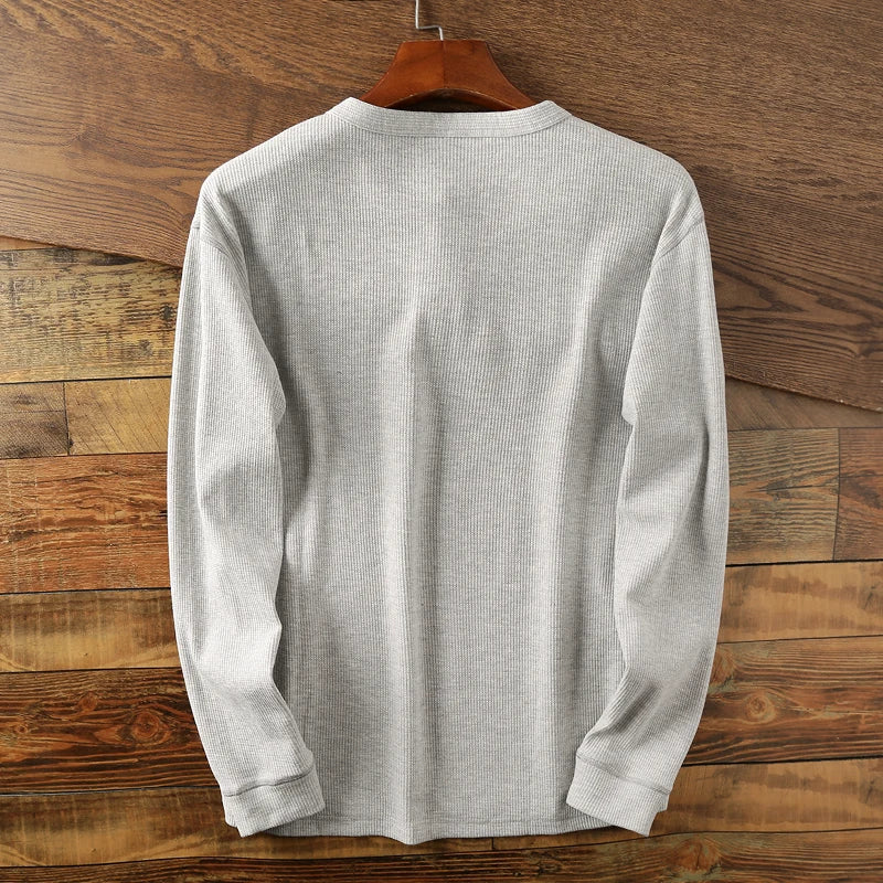 Noah | Herren Henley Langarmshirt
