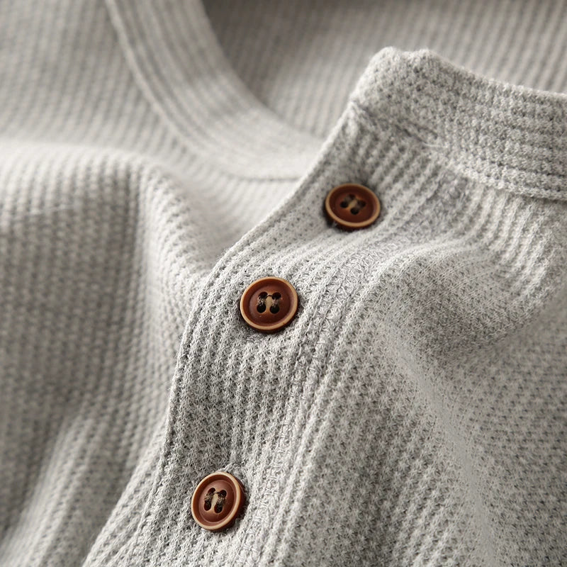Noah | Herren Henley Langarmshirt