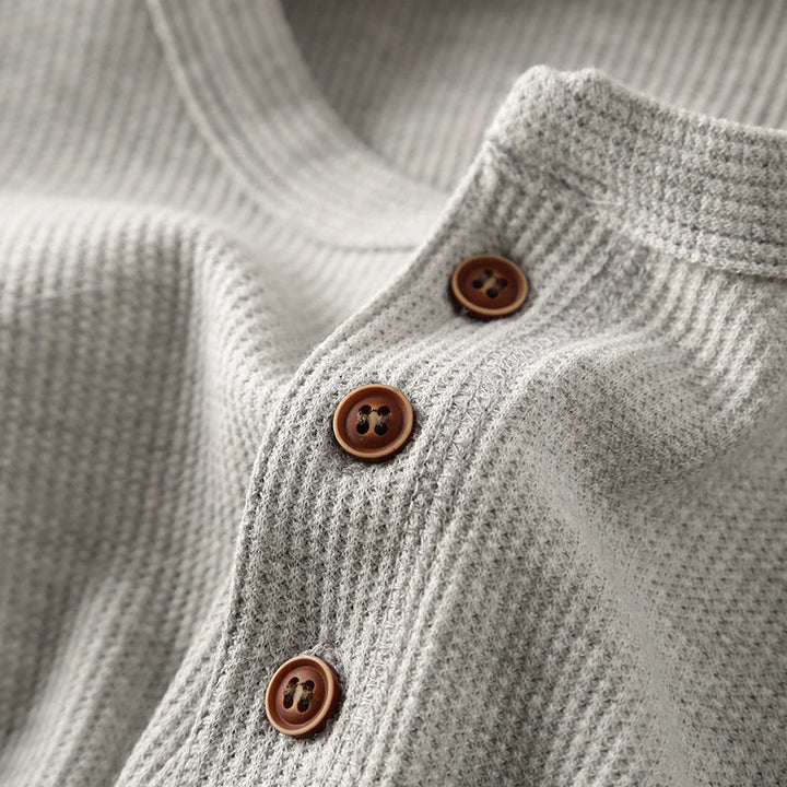 Noah | Herren Henley Langarmshirt