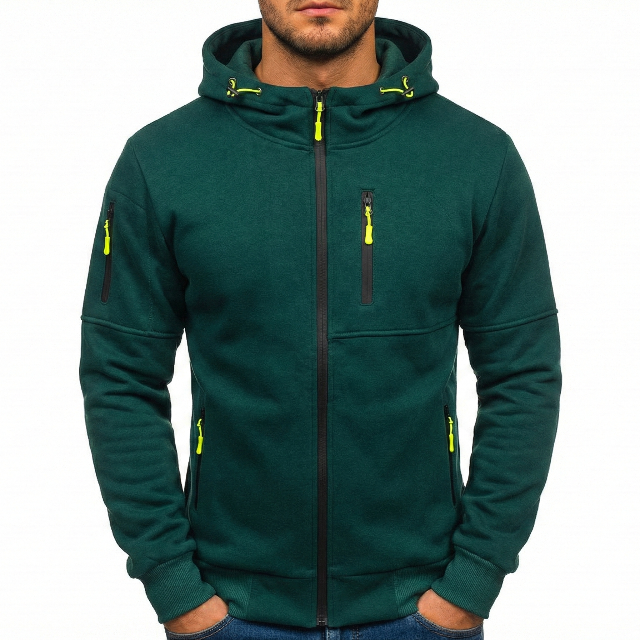 Patrick | Sweat à capuche zippé pour homme
