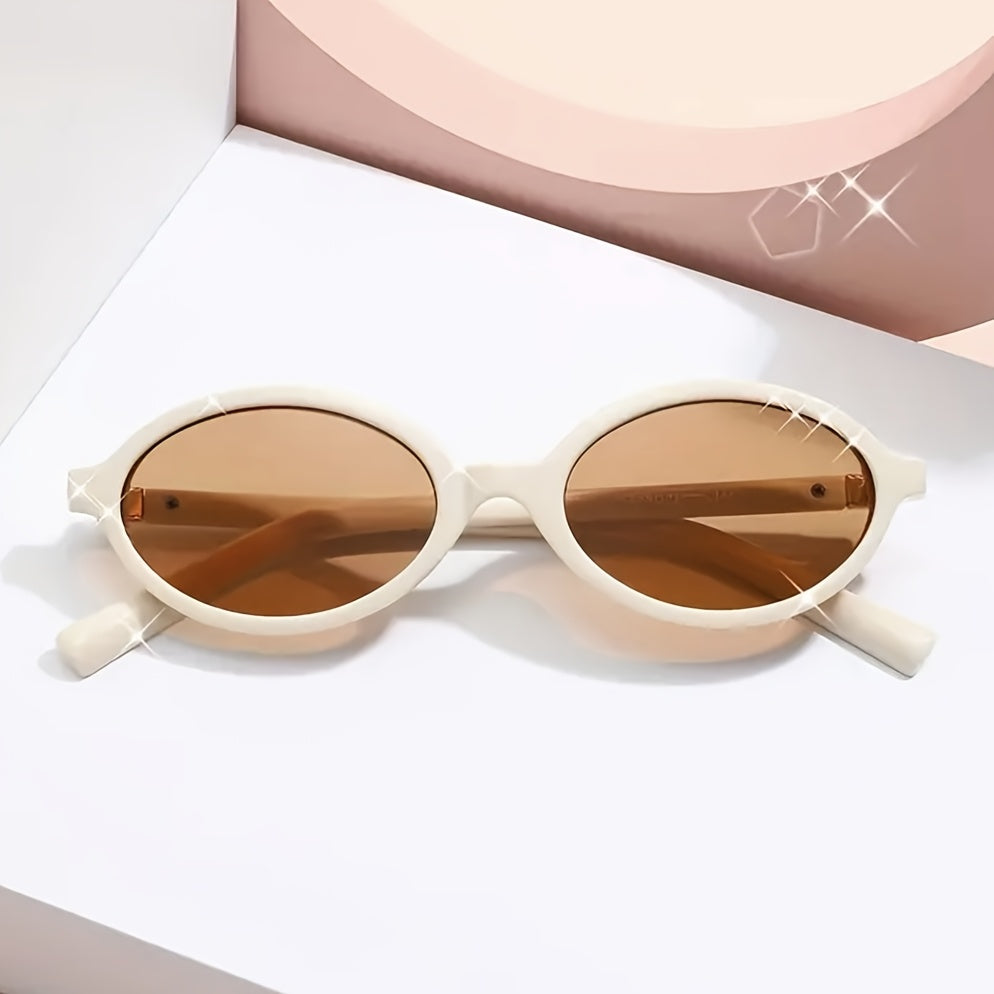 Rahel | Damen Retro Ovale Sonnenbrille