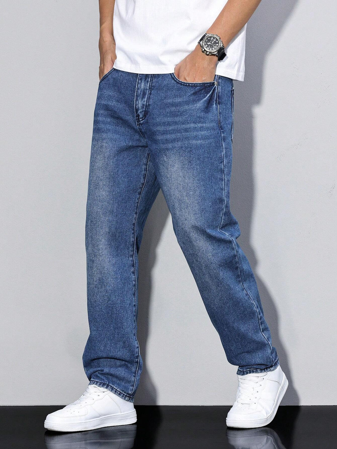 Robert | Jean à jambe droite pour homme