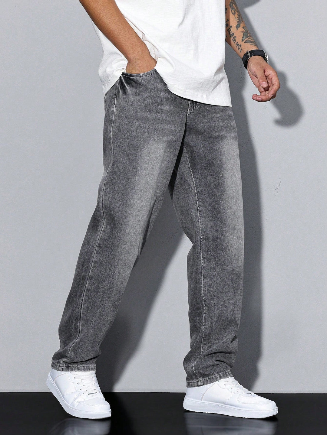 Robert | Jean à jambe droite pour homme
