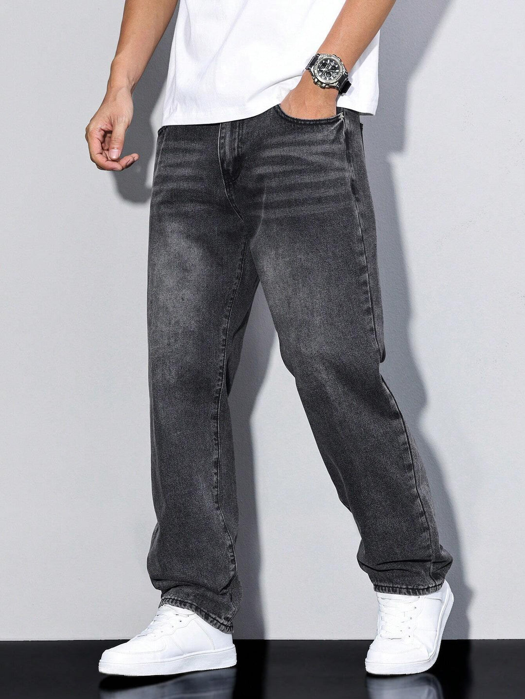 Robert | Jean à jambe droite pour homme