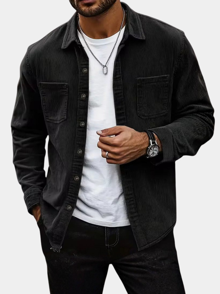 Samuel | Men's Corduroy Overshirt