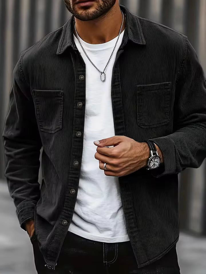 Samuel | Men's Corduroy Overshirt