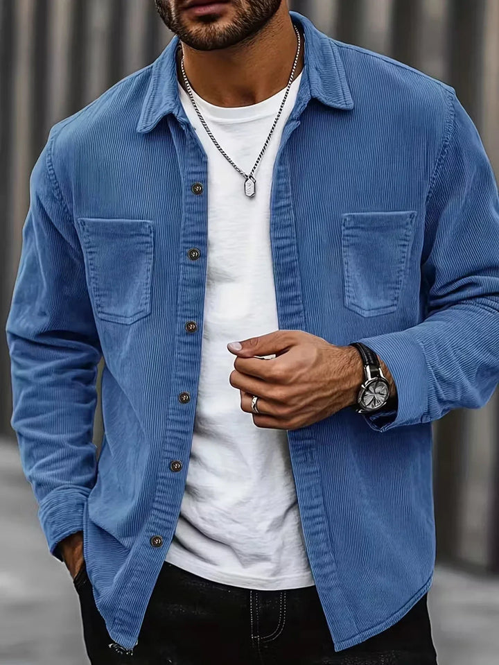 Samuel | Men's Corduroy Overshirt