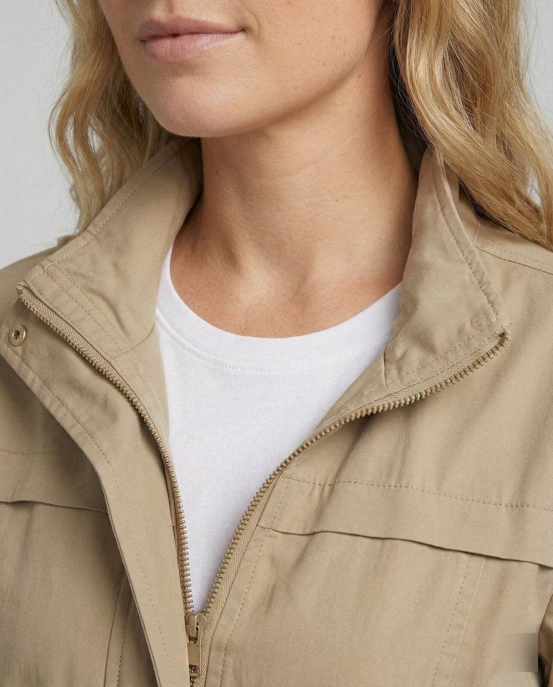 Sarah | Damen Utility Jacke mit Kordelzug
