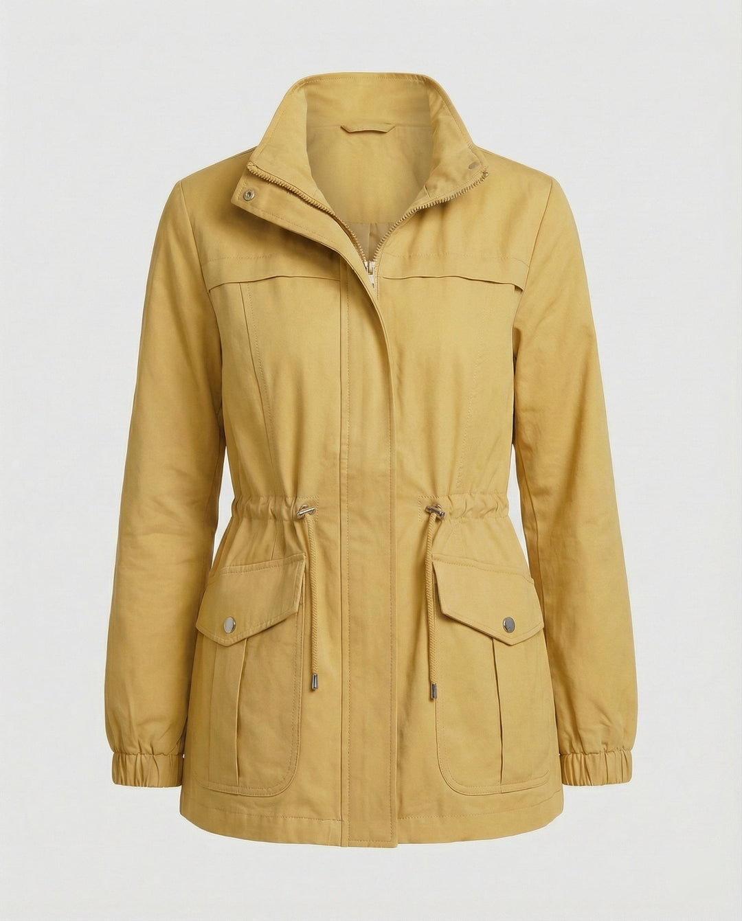 Sarah | Damen Utility Jacke mit Kordelzug
